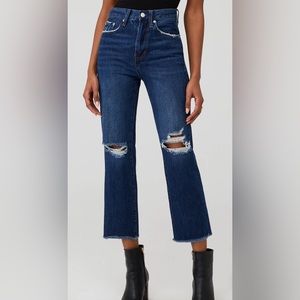 PISTOLA CASSIE SUPER HIGH RISE STRAIGHT CROP!